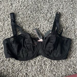 Black Sexy Unlined Victoria Secret Bra
